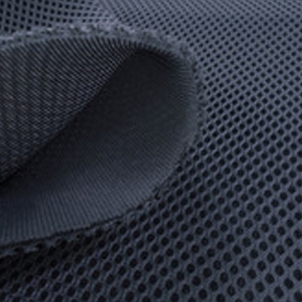 charcoal black mesh fabric - oasis fabric