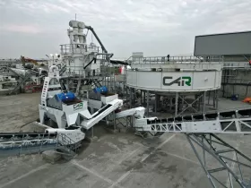 CDE's new 250 tons per hour washing solution at&nbsp;CAR’s recently commissioned&nbsp;recycling facility. (Pictures: ©CDE Group)
