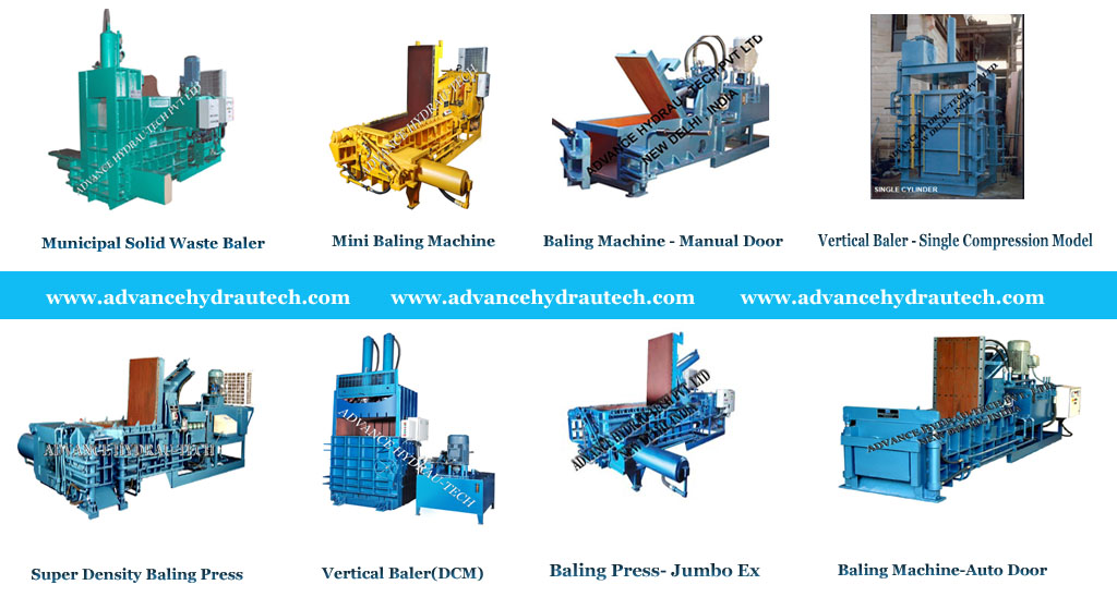 different types of baling machines