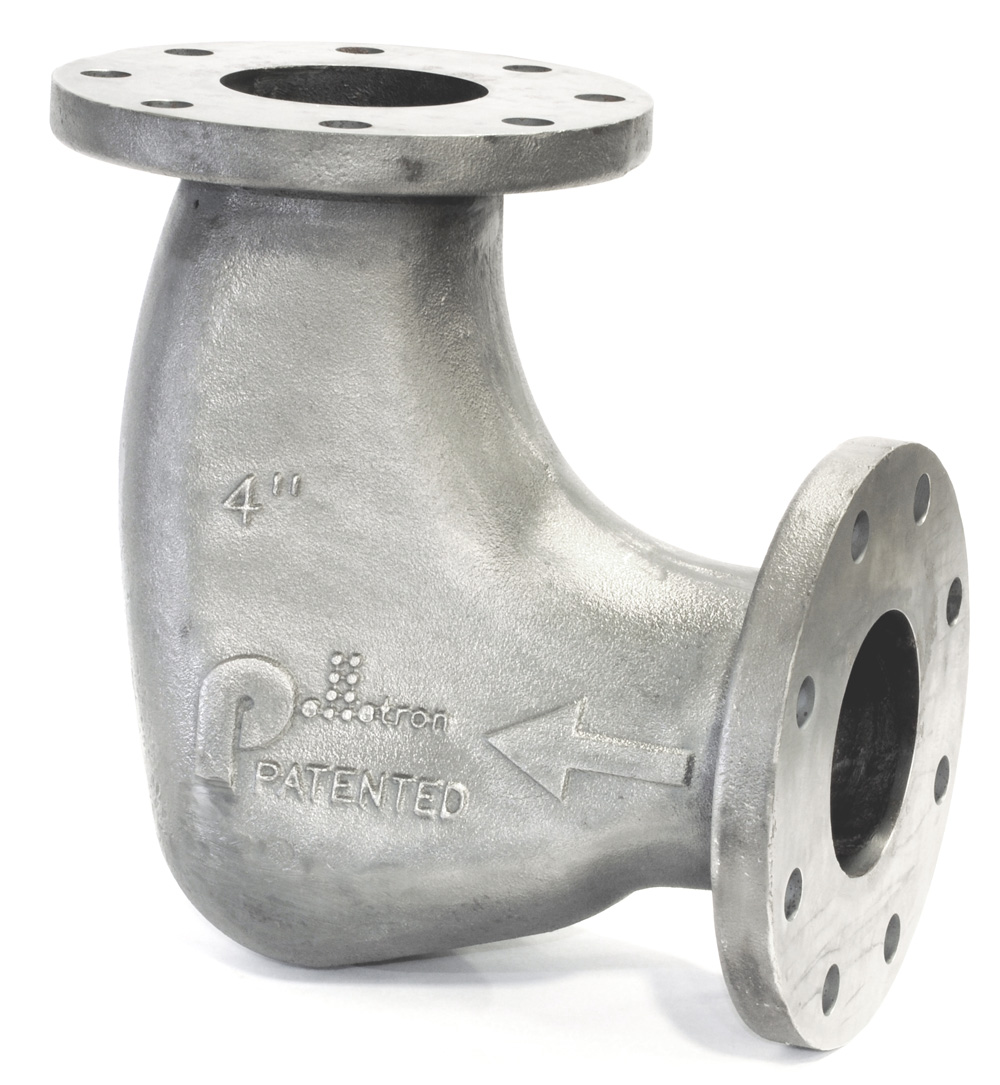 pelletron_pellbow _with_flange