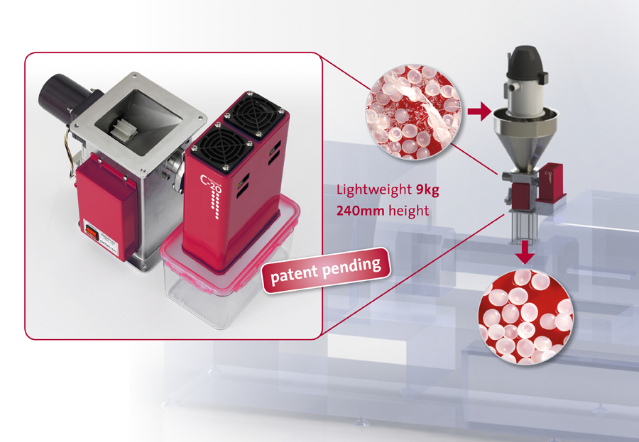 pelletron_c-20_deduster for injection molders