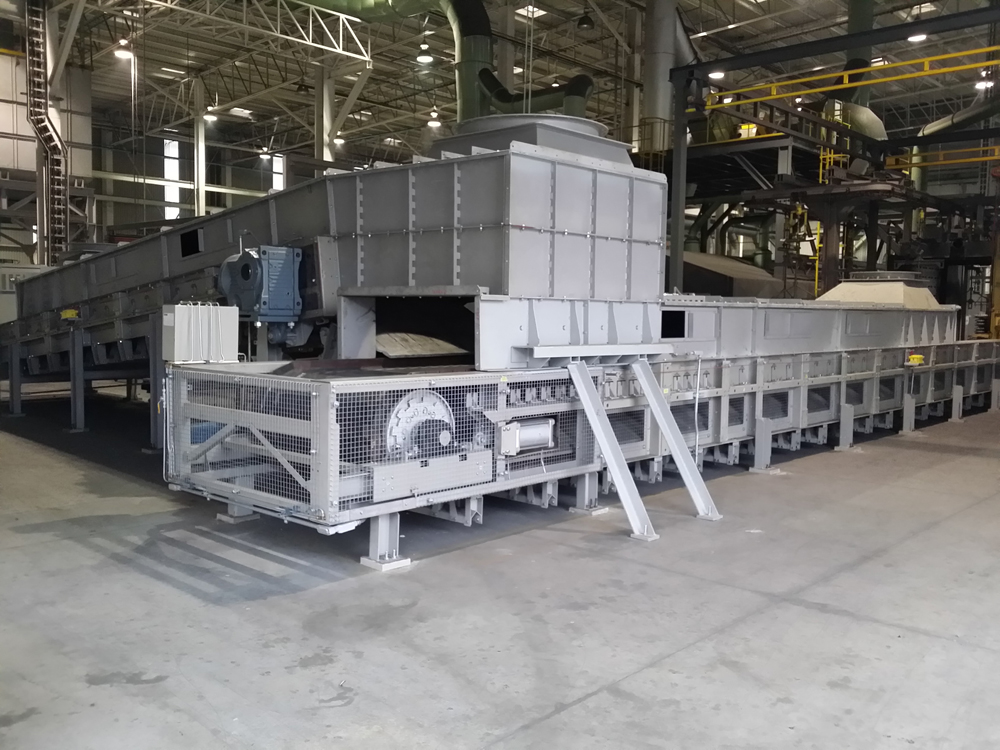 magaldi casting cooling in a no-bake foundry