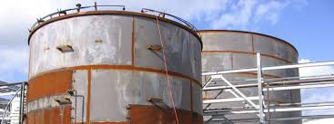 corrosion in sulphur storage tanks