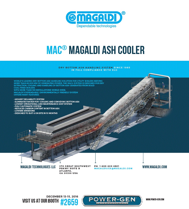 magaldi ash cooler