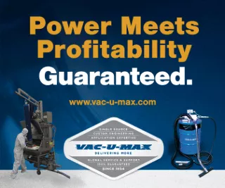 Banner Advertisement "Vac-U-Max rectangle de" by VAC-U-MAX  Co.