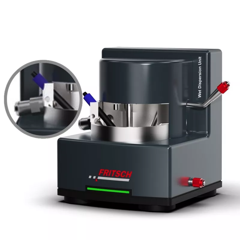NEW: ANALYSETTE 22 NeXT wet dispersion unit with pH sensor
