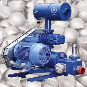 Fig. 1: The latest generation of positive displacement blowers from Aerzener Maschinenfabrik offers easy operation and maintenance. (Picture: Sports Moments / Aerzener Maschinenfabrik)
