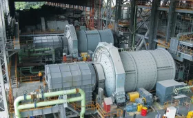 The scope of the project for Outec also included two 6 MW ball mills.
