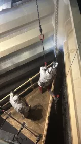 REMAPUR-75 applied in multi-chamber silo
