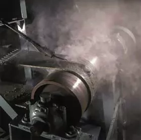 Friction heat between rolling components can be&nbsp;extreme enough to light both the material and belt.
